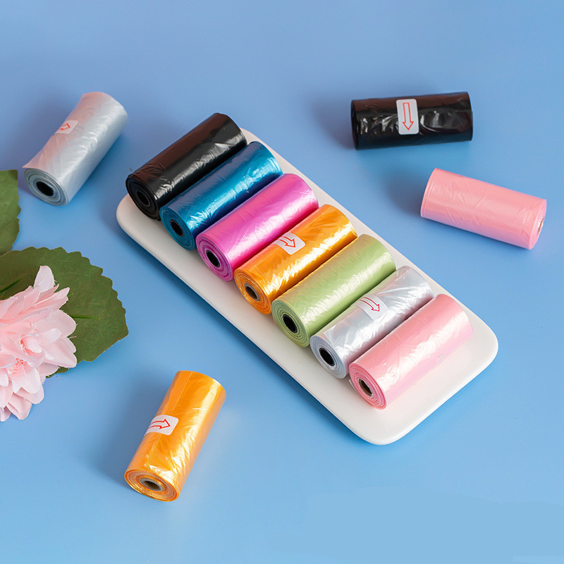 Mājdzīvnieku suņu kakas maisi Dozators Savācējs Atkritumu maiss Kucēns Kaķis Izkārnījumu maisiņš Mazie ruļļi āra tīrīšanai Mājdzīvnieku piederumi