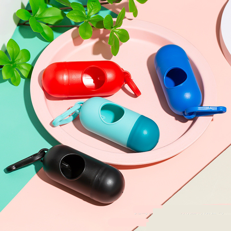 Mājdzīvnieku suņu kakas maisi Dozators Savācējs Atkritumu maiss Kucēns Kaķis Izkārnījumu maisiņš Mazie ruļļi āra tīrīšanai Mājdzīvnieku piederumi