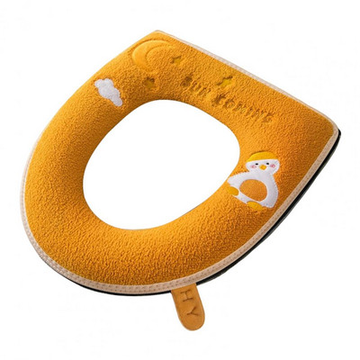 Udobna univerzalna zaštita od topline Cartoon Duck Moon WC pasta Zatvarač Poklopac poklopca WC sjedala Navlaka za WC sjedalo za hotel