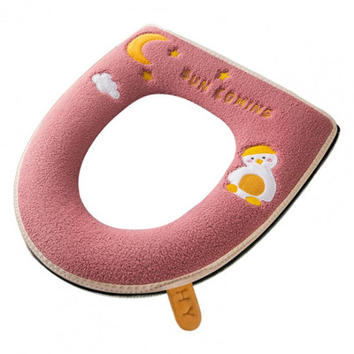 Udobna univerzalna zaštita od topline Cartoon Duck Moon WC pasta Zatvarač Poklopac poklopca WC sjedala Navlaka za WC sjedalo za hotel