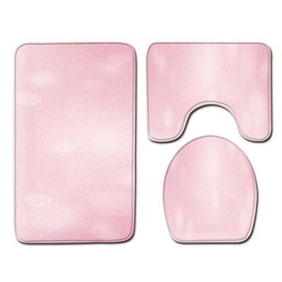 Zeegle modernais vannas istabas paklājiņu komplekts flaneļa paklājiņš tualetes dekorēšanai ūdens absorbcija dušas telpai mīksts kāju paklājs tualetes sēdekļa pārvalks