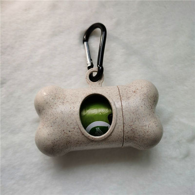 Mājdzīvnieku atkritumu maisu dozators suņu atkritumu maisu turētājam Plastmasas atkritumu maisu dozatora pārnēsāšanas futrālis Suņu mājdzīvnieku 1 ruļļa atkritumu maisi