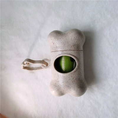 Mājdzīvnieku atkritumu maisu dozators suņu atkritumu maisu turētājam Plastmasas atkritumu maisu dozatora pārnēsāšanas futrālis Suņu mājdzīvnieku 1 ruļļa atkritumu maisi