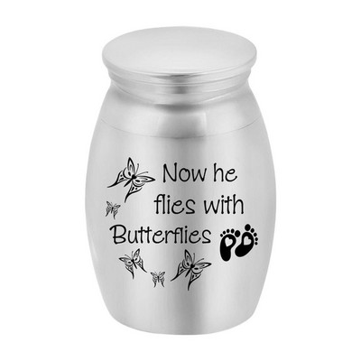 Mini urnas piemiņas mini urnas mājdzīvnieku pelniem nerūsējošā tērauda Mini kremācijas urna mājdzīvnieku pelniem Maza mājdzīvnieku mini urna kaķu pelniem