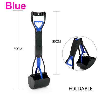 Pas za kućne ljubimce s dugom drškom Pet Pooper Scooper Dog Cat Sakupljač otpada Čeljust Poop Scoop Pokupite čisti otpad Alati za čišćenje Kućni ljubimci 60CM