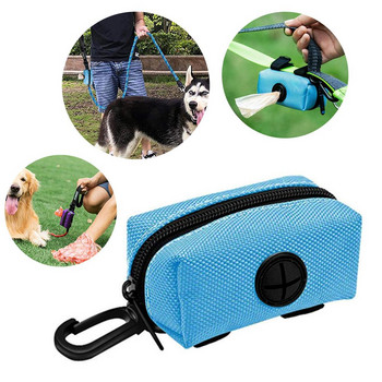Φορητό Dog Poop Dispenser Pouch Leash Attachment bag Εξαιρουμένων των σακουλών, Φωτός δοσομετρητής απορριμμάτων κατοικίδιων ζώων Θήκη τσάντα για κακά F T2U8