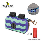 KOMMILIEF Prijenosne vrećice za pseći izmet Dozator Vreća za otpad za pse Ronilačka tkanina Vreća za smeće Vreća za pohranu Vreća za smeće na poklon