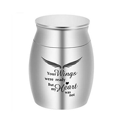 Lijes s urnom za kućne ljubimce 40*29 mm od nehrđajućeg inoksa Pepeo za kućne ljubimce Spomenici Pseća urna Pogrebna kremacija Mačka Ptica Spremnik za mini životinje Dlaka Uspomena za kućnog ljubimca