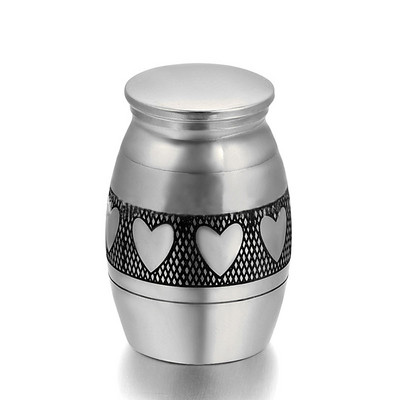 Lijes s urnom za kućne ljubimce 40*29 mm od nehrđajućeg inoksa Pepeo za kućne ljubimce Spomenici Pseća urna Pogrebna kremacija Mačka Ptica Spremnik za mini životinje Dlaka Uspomena za kućnog ljubimca