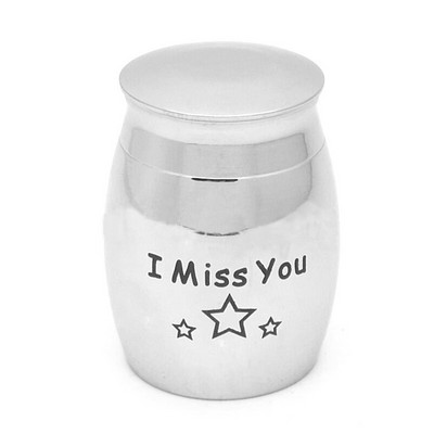 Lijes s urnom za kućne ljubimce 40*29 mm od nehrđajućeg inoksa Pepeo za kućne ljubimce Spomenici Pseća urna Pogrebna kremacija Mačka Ptica Spremnik za mini životinje Dlaka Uspomena za kućnog ljubimca