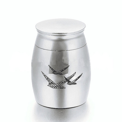 Lijes s urnom za kućne ljubimce 40*29 mm od nehrđajućeg inoksa Pepeo za kućne ljubimce Spomenici Pseća urna Pogrebna kremacija Mačka Ptica Spremnik za mini životinje Dlaka Uspomena za kućnog ljubimca