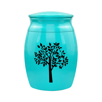 Mazas urnas cilvēku pelniem Mazas kremācijas urnas vīriešiem Sievietēm Mini dzīvības koka urnas pelniem — uz visiem laikiem atcerēsies