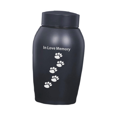 Pogrebna urna za pepeo kućnih ljubimaca Zadrži uspomene Suvenirski kovčeg Potrepštine Komplet od nehrđajućeg čelika Izdržljiva pohrana Memorijalna urna za kremiranje