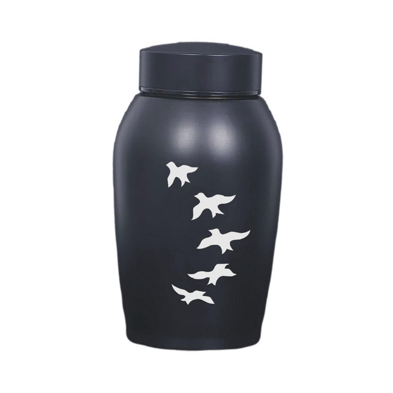 Pogrebna urna za pepeo kućnih ljubimaca Zadrži uspomene Suvenirski kovčeg Potrepštine Komplet od nehrđajućeg čelika Izdržljiva pohrana Memorijalna urna za kremiranje