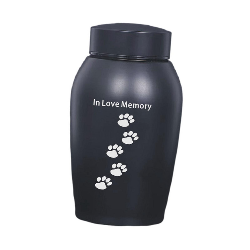 Pogrebna urna za pepeo kućnih ljubimaca Zadrži uspomene Suvenirski kovčeg Potrepštine Komplet od nehrđajućeg čelika Izdržljiva pohrana Memorijalna urna za kremiranje