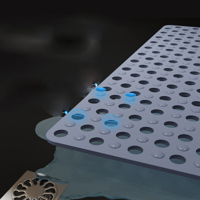 Ekološki prihvatljiva PVC prostirka za kupaonicu za trudnice, dijete Neklizajuća, netoksična masažna prostirka za kupanje Protuklizna prostirka za kupaonicu Kupaonske prostirke