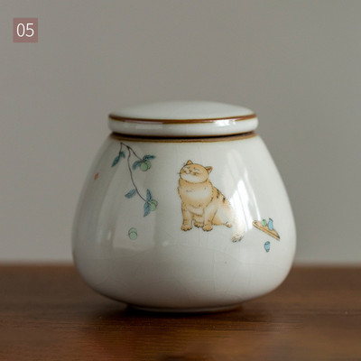 Keramika Zapečaćena urna od pepela Kremiranje Pogrebni pepeo Uspomena Male životinje Kućni ljubimac Pas Mačka Spomenik Prikladni kućni kamini Pokop