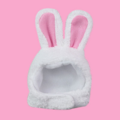 Сладка котка Шапка за шапка Зайче Drag Hat Котка Куче Шапка Костюм Изпълнение PhotoProps Забавна шапка за домашен любимец Заешки уши Cosplay Топла качулка