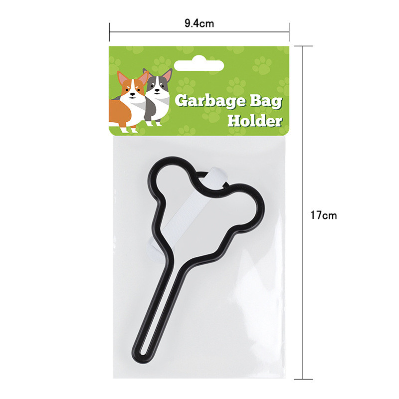 Držač vrećice za izmet, držač za vrećicu za pseći izmet s dodatkom za pričvršćivanje na dodir Handsfree Nosač vrećice za izmet Držač vrećice za izmet odgovara svakom povodcu