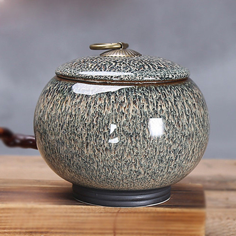 Mājdzīvnieku urna kremācijas pelni keramikas ceplis mainīga glazūra suņu urna Kaķu urna piemiņas dzīvnieku putnu urna mazs urnas zārks