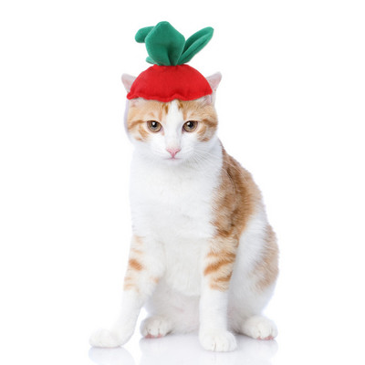 Ново забавно домашно куче, котка, шапка, костюм, топла заешка шапка, новогодишно парти, коледни косплей аксесоари, реквизит за снимки, шапки