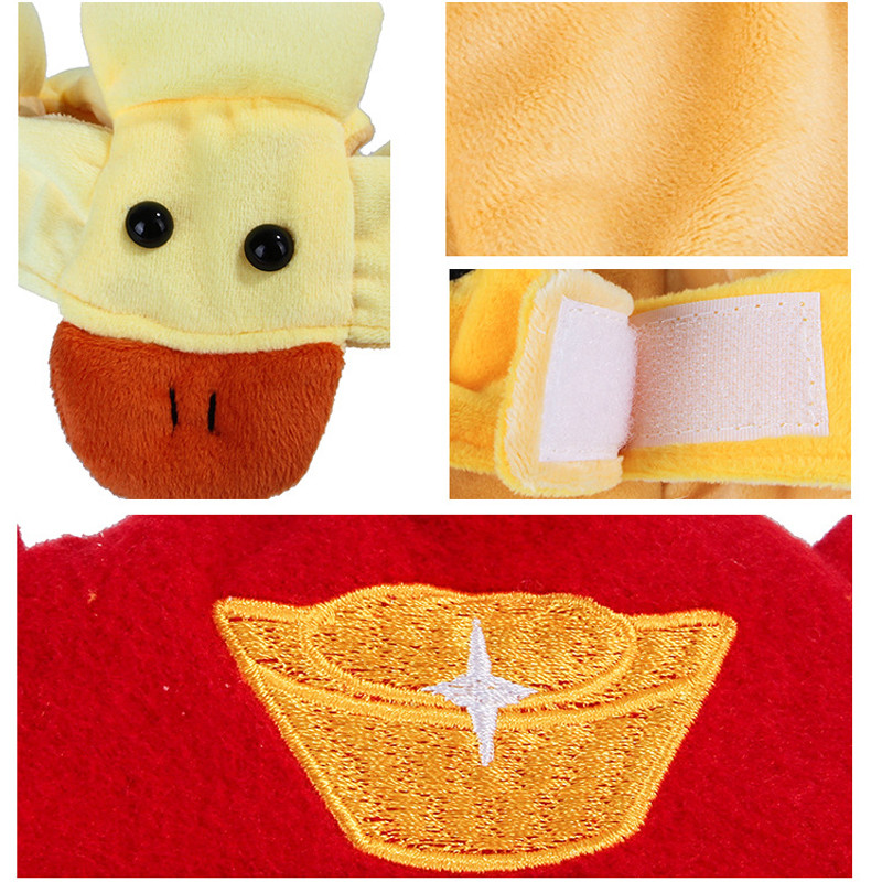 Naujas juokingas naminio šuns katės kepuraitės kostiumas šiltas triušio kepurė Naujųjų metų vakarėlis Kalėdų Cosplay Priedai Foto Rekvizitai Galvos apdangalai