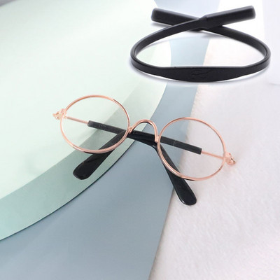 Mājdzīvnieku saulesbrilles Brilles kaķu suņiem Brilles ar neslīdošu jostu Lovely Kitten Eye Wear Lēcas Kaķu aksesuāri Mājdzīvnieku ballīšu dekorēšana