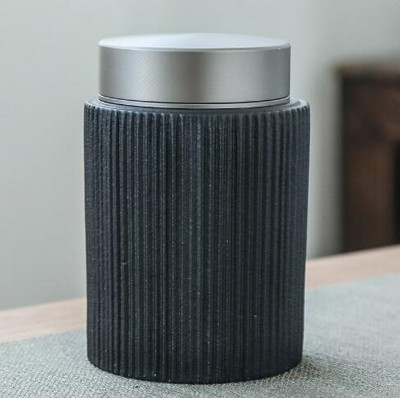 Melna urna Pet Box Keramika Mini Urna pelniem Mājdzīvnieku urna Kaķu piemiņas zīmes Apbedīšanas Apbedīšanas Urna pelniem Mazas urnas Pelnu piemiņa