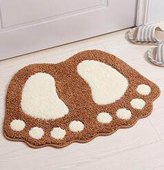 Vonios kilimėliai pėdoms, neslystantis vonios kilimas, tualeto Memory Foam kilimėlis, mikropluošto mini 40 * 60 cm