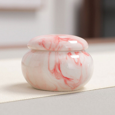 Urne za kućne ljubimce Mramorirana glazura, mini slatka trgovina, životinjski pepeo, zatvorene staklenke, suveniri
