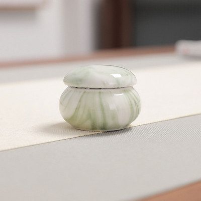 Urne za kućne ljubimce Mramorirana glazura, mini slatka trgovina, životinjski pepeo, zatvorene staklenke, suveniri