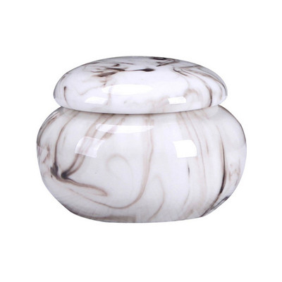 Urne za kućne ljubimce Mramorirana glazura, mini slatka trgovina, životinjski pepeo, zatvorene staklenke, suveniri
