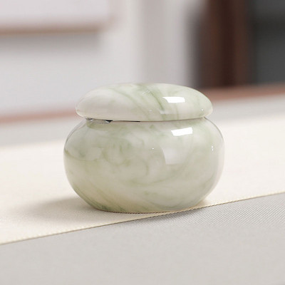 Urne za kućne ljubimce Mramorirana glazura, mini slatka trgovina, životinjski pepeo, zatvorene staklenke, suveniri