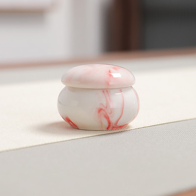 Urne za kućne ljubimce Mramorirana glazura, mini slatka trgovina, životinjski pepeo, zatvorene staklenke, suveniri