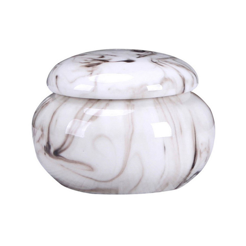 Urne za kućne ljubimce Mramorirana glazura, mini slatka trgovina, životinjski pepeo, zatvorene staklenke, suveniri