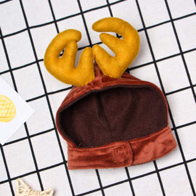 Smiješna mačja traka za kosu Štene Pas Mačka Pokrivala Odjeća Nova godina Pelerina za kućne ljubimce Pokrivala za glavu Plašt Božićna odjeća za kućne ljubimce