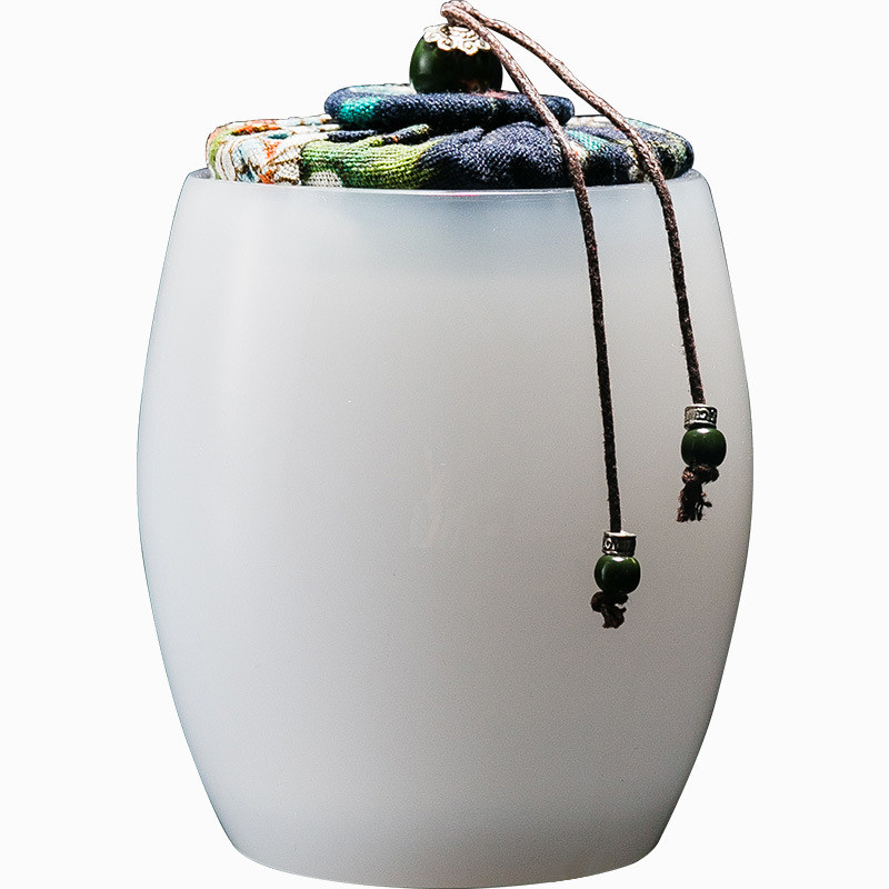 Urna za kućne ljubimce, lijes, porculan od žada, kremiranje, voda za sahranu, raj, suvenir, suvenir, dom, pas, mačka, kutija za ptice, staklenka