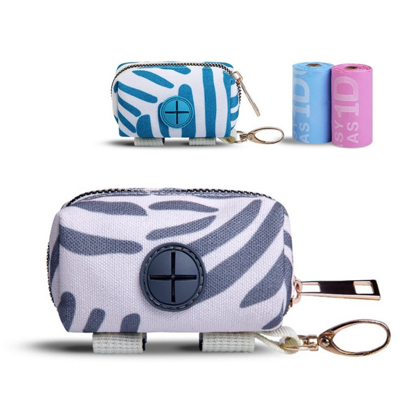 Cute Doggy atkritumu maisu dozators Pārnēsājams kakas formas suņu kakas nomešanai maisa turētājs pārnēsāšanas futrālis ar jostas skavu