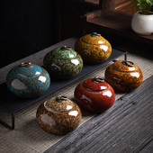 Hot style urna kućni ljubimac 10*8cm300ml kremiranje životinja ptica mačka pas pepeo keramičko zatvoreno skladište mala mini staklenka suvenir