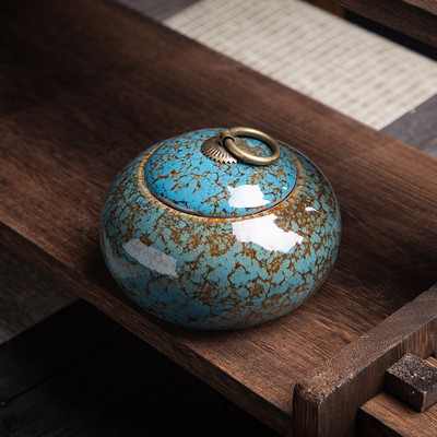 Hot style urna kućni ljubimac 10*8cm300ml kremiranje životinja ptica mačka pas pepeo keramičko zatvoreno skladište mala mini staklenka suvenir