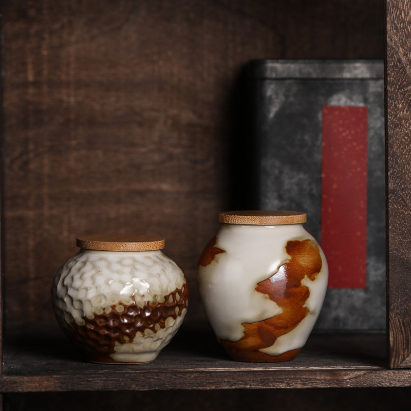 2022 novi proizvod urna kućni ljubimac urna kreativna peć Ru peć mali lonac retro stil jednostavna životinjska urna kremiranje kremiranje pas mačka ptica