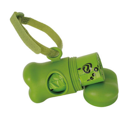 DeoDoo Vrećice za pseći izmet s držačem s dozatorom Držač vrećica za pseći izmet s mirisom sakure Ekološki prihvatljiv za male uloške za mačke