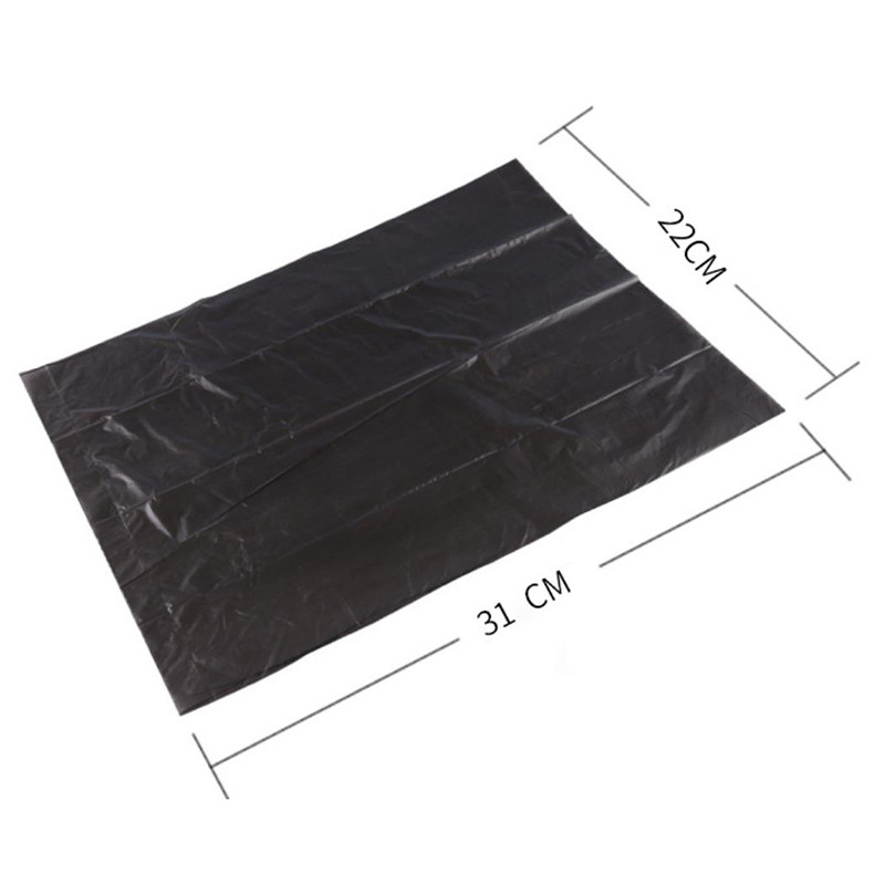 Vreća za smeće od 10 rola/seta Razgradiva izmet kućnih ljubimaca Sranje Kućna kuhinja Univerzalni otpad Vreća za izmet crnog psa Dozator za pse