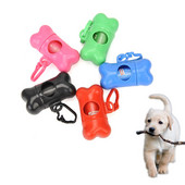 Dozator vrećice za pseći izmet Jednokratne vrećice za pseći izmet Držač vrećice za smeće s 1 rolom Vreće za smeće za kućne ljubimce Štence Potrepštine za pse