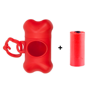 Dozator vrećice za pseći izmet Jednokratne vrećice za pseći izmet Držač vrećice za smeće s 1 rolom Vreće za smeće za kućne ljubimce Štence Potrepštine za pse