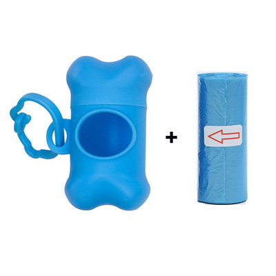 Dozator vrećice za pseći izmet Jednokratne vrećice za pseći izmet Držač vrećice za smeće s 1 rolom Vreće za smeće za kućne ljubimce Štence Potrepštine za pse