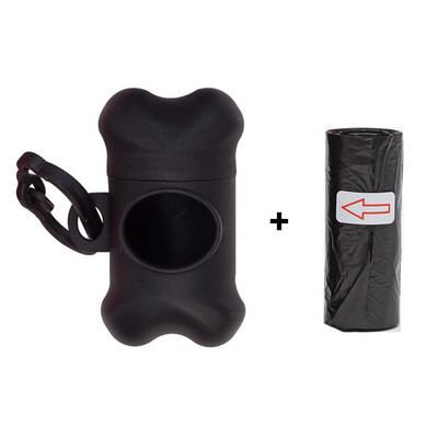 Dozator vrećice za pseći izmet Jednokratne vrećice za pseći izmet Držač vrećice za smeće s 1 rolom Vreće za smeće za kućne ljubimce Štence Potrepštine za pse