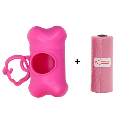 Dozator vrećice za pseći izmet Jednokratne vrećice za pseći izmet Držač vrećice za smeće s 1 rolom Vreće za smeće za kućne ljubimce Štence Potrepštine za pse