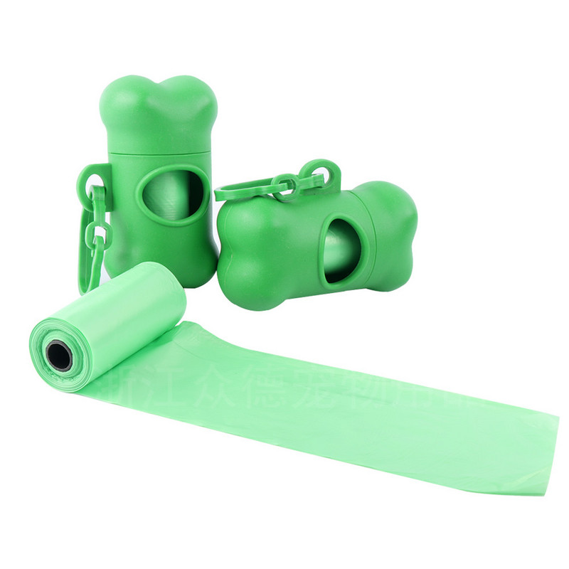 Dozator vrećice za pseći izmet Jednokratne vrećice za pseći izmet Držač vrećice za smeće s 1 rolom Vreće za smeće za kućne ljubimce Štence Potrepštine za pse