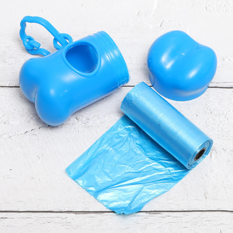 Dozator vrećice za pseći izmet Jednokratne vrećice za pseći izmet Držač vrećice za smeće s 1 rolom Vreće za smeće za kućne ljubimce Štence Potrepštine za pse